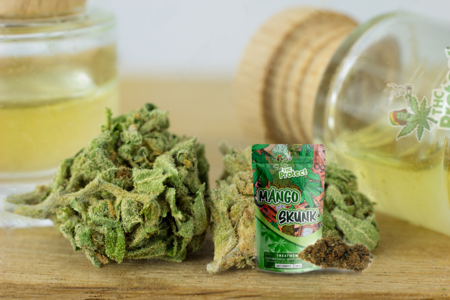 Mango Skunk CBD-kukka : Arvostelut ja neuvot